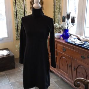 Columbia Black turtleneck dress
